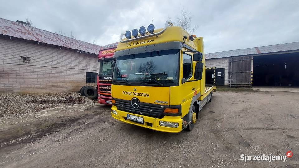 Mercedes atego autolaweta pomoc drogowa Autolawety Augustów