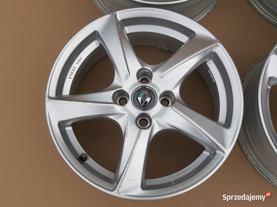RENAULT FELGI ALUMINIOWE KOMPLET 16 4X100 ET40 Bieleń