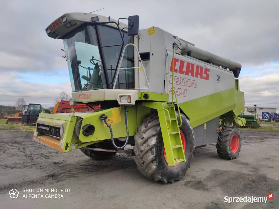 Claas Lexion 440 heder 610 m auto contur 2900 Hydrostat Zbożowe Czersk