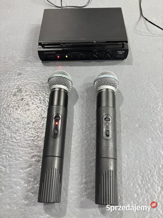 Zestaw mikrofonów bezprzewodowych Alphard Stadła