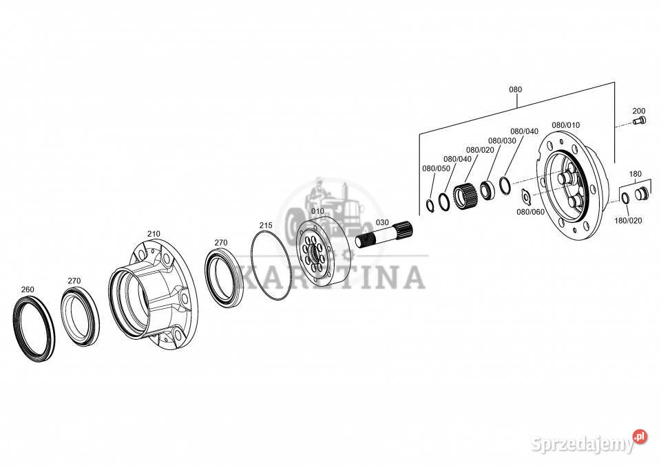 MTL 3015II Dyfer Dyferencjał Mechanizm Różnicowy Jastrzębniki sprzedam