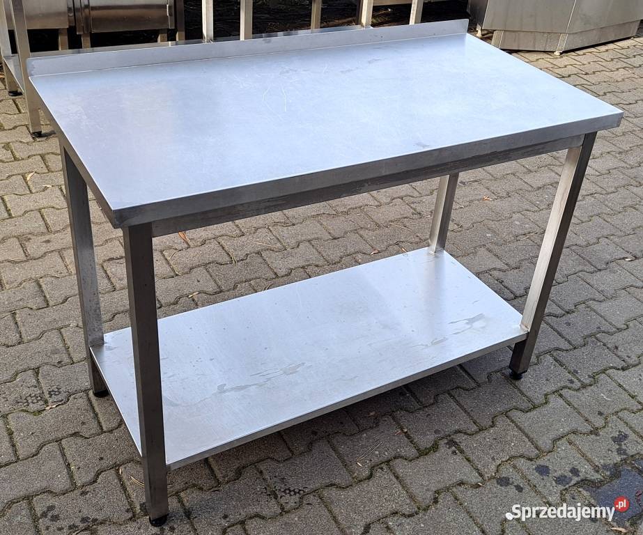 STÓŁ GASTRONOMICZNY Z PÓŁKĄ 1206085 M1252N Nowe Skalmierzyce