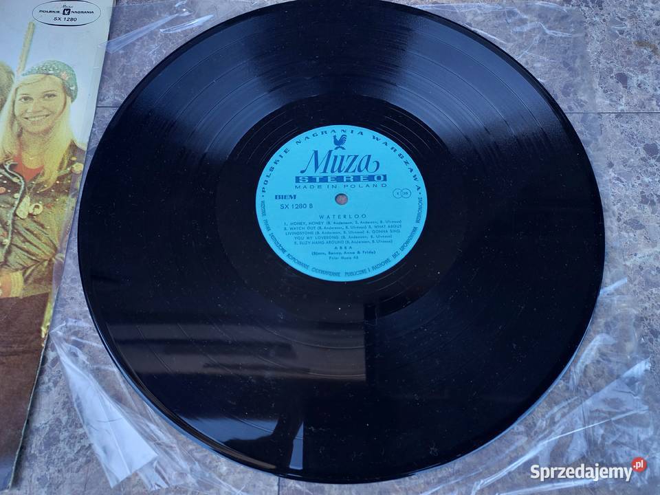 48 Płyta winylowa Abba Waterloo SX 1280 pop Tczew