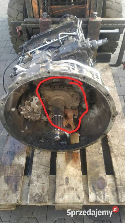Prowadnica łożyska Zf 16S 151 ECOSPLIT