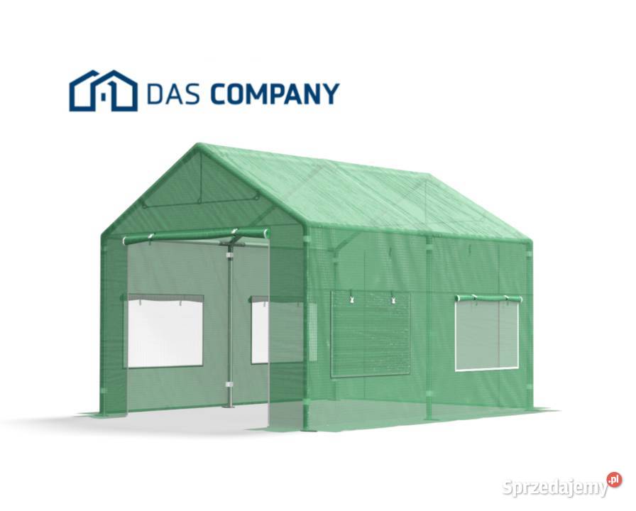 3x4m Szklarnia ogrodowa tunele foliowe letnia Dom i Ogród Warszawa