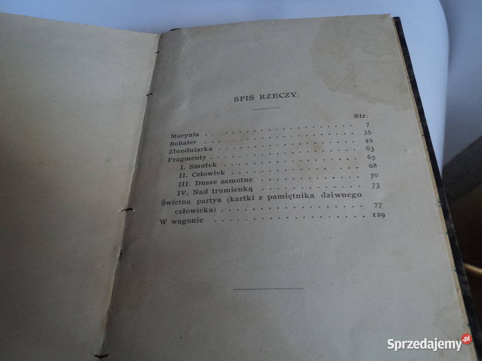Ironia Michał Mutermilch 1901r Nowy Sącz