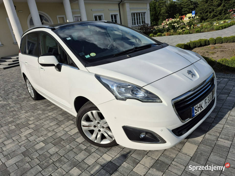 Peugeot 5008 16hdi navigacja panorama hed ap 7 czujnik zmierzchu Drelów
