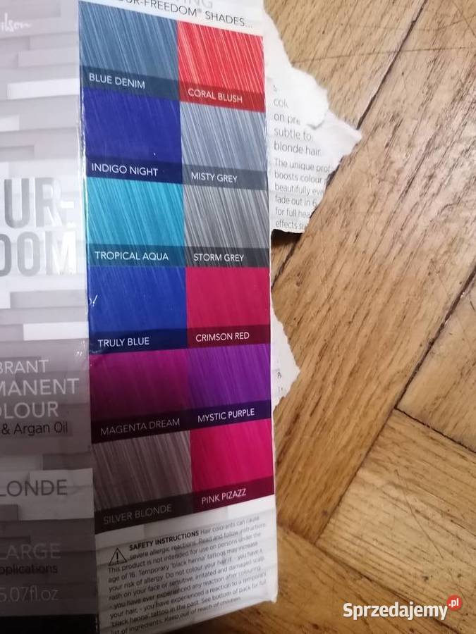 Farba do włosów Silver Blonde Gdańsk