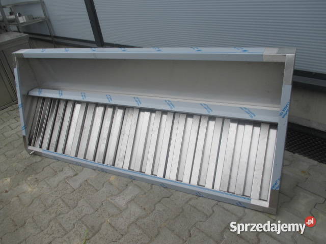 OKAP GASTRONOMICZNY SKOŚNY Z FILTRAMI 2008035 Ostrów Wielkopolski sprzedam