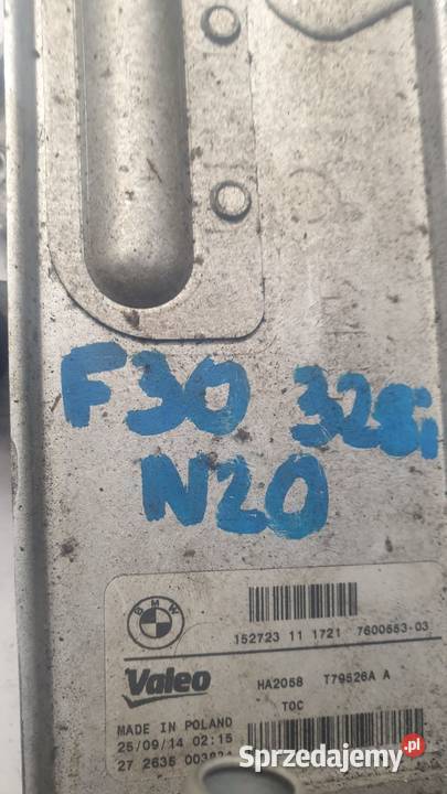 Chłodnica chłodniczka oleju BMW F20 F30