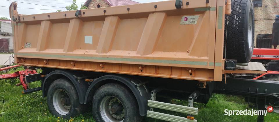 Przyczepa KH Kipper Tandem 125 t ladowanosc Klukowo-Kolonia