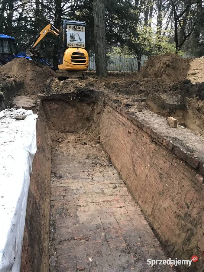MINIKOPARKA GLEBOGRYZARKA MINIŁADOWARKA WARSZAWA
