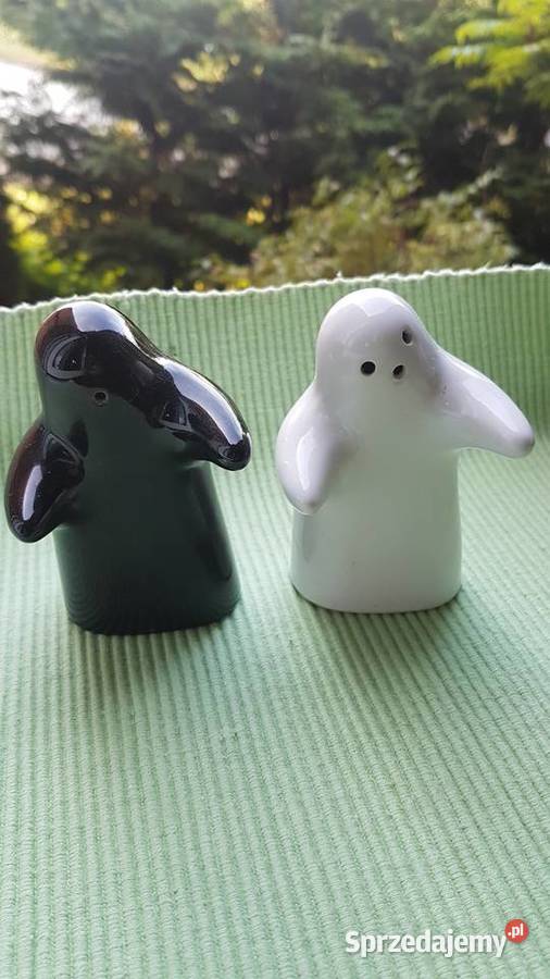 solniczka i pieprzniczka duszki 10 Białogard sprzedam