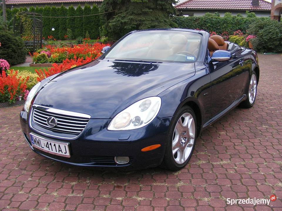 Lexus SC430prod 2004 V8 benzyna automat mazowieckie Radzymin sprzedam