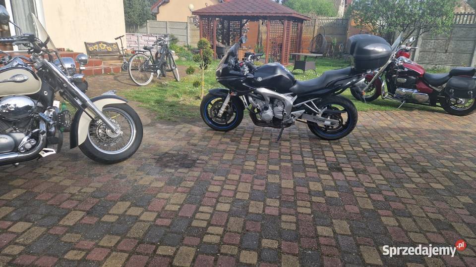 Yamaha Fazer 600 xenon stan super z kufrem 2007r