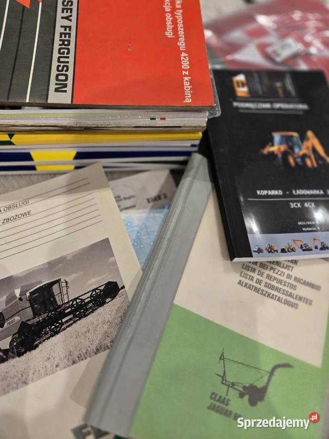 MASSEY FERGUSON instrukcje napraw OBSŁUGI Poradniki, albumy i reportaże Gdańsk