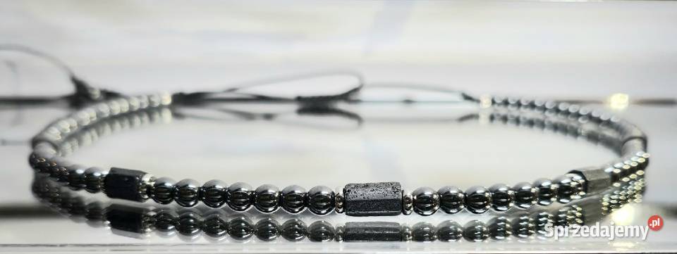 NASZYJNIK KAMIEŃ NATURALNY SUROWY TURMALIN