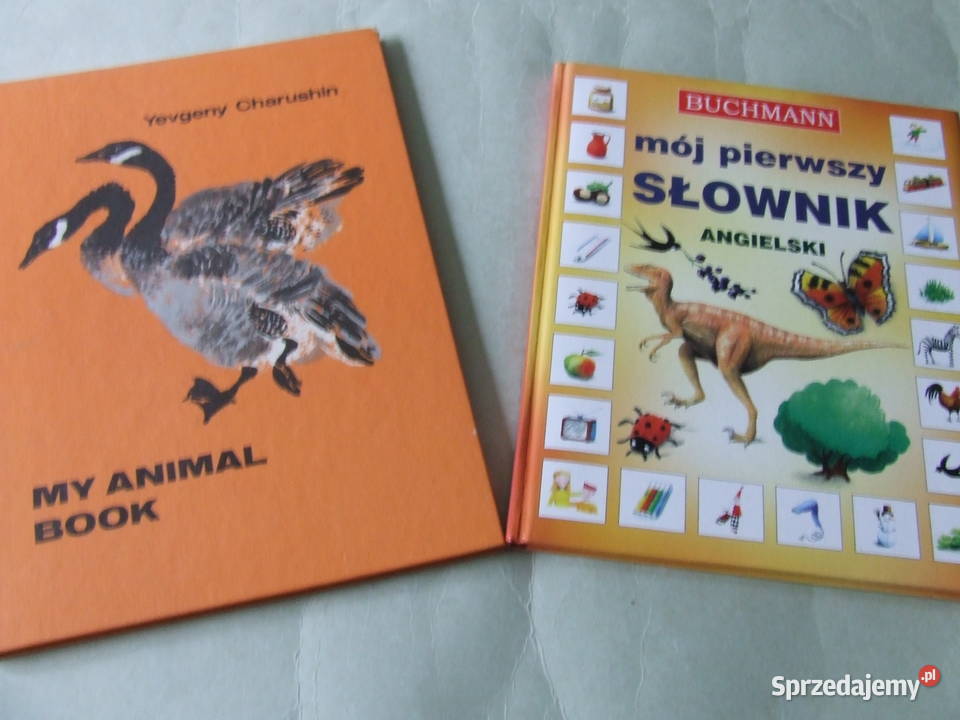 Mój pierwszy słownik angielski +  My Animal Book Charushin