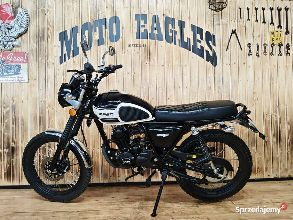 Mash Inny Przepiękny MASH 50 scrambler 50 Raty wielkopolskie Stare Miasto sprzedam