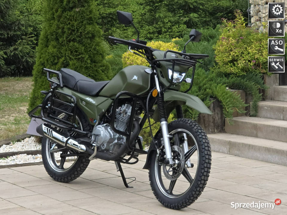 Romet inny ROMET ADV 125 PRO silnik 125ccm łańcuch Bicz