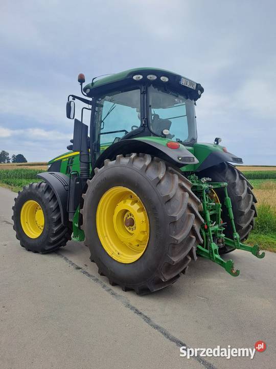 ciągnik John Deere 7280R Trzydnik Duży sprzedam