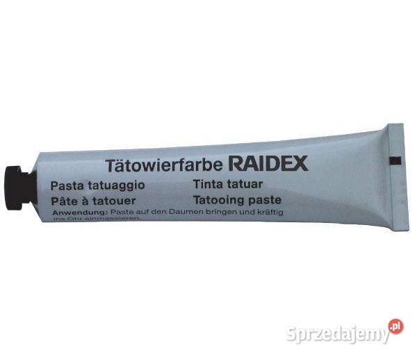 Tusz pasta do tatuownic czarny 60 g Drzonek
