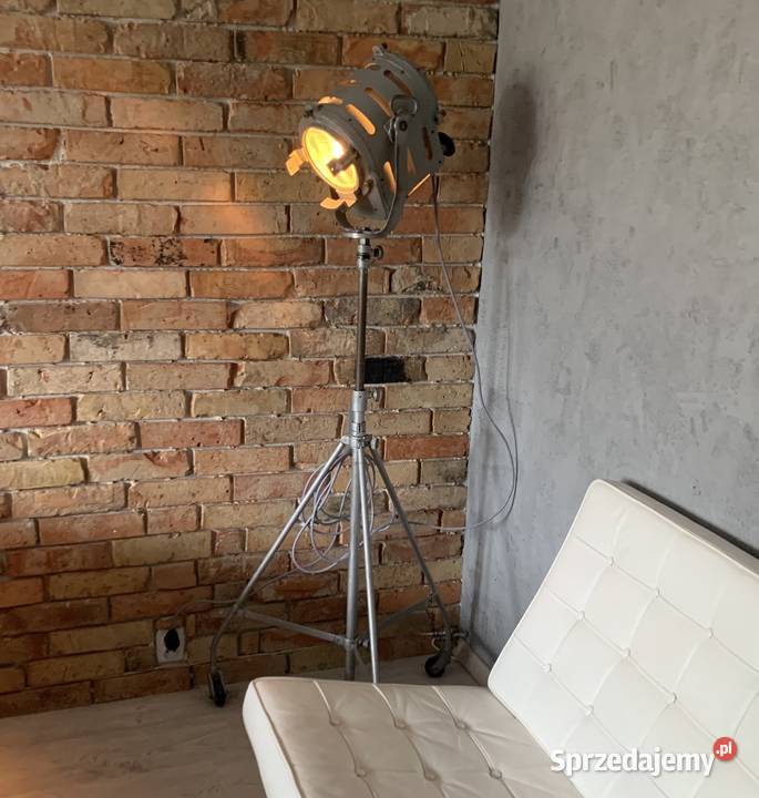 Oświetlenie teatralne PRL lampa Vintage loft Poznań
