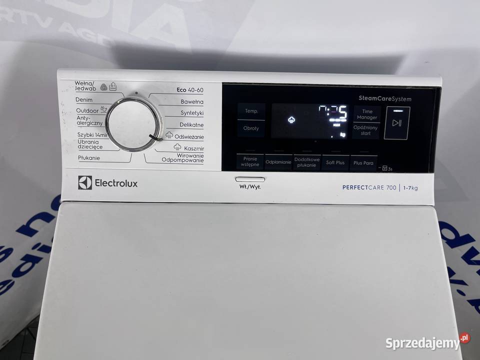 Pralka Electrolux góry Wsad Eco 7 1200 A Dostawa Wiejca