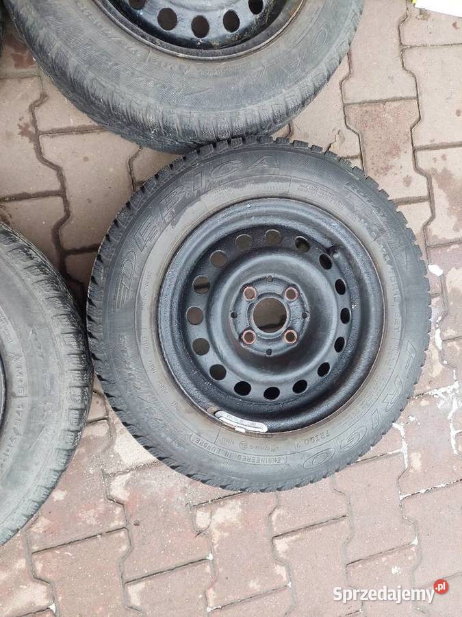 Koła Zimowe 13 4x100 Seat koda Vw Komplet Sucha Beskidzka