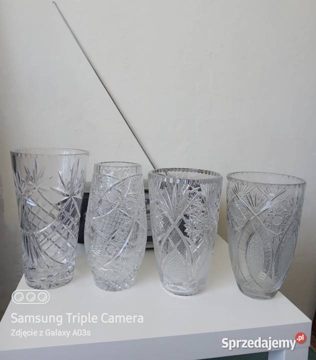 Wazony krysztalowe duże Warszawa