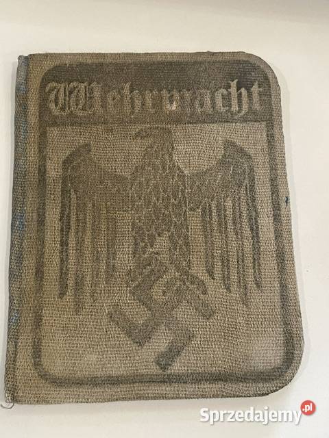 Niemiecka Legitymacja wojskowa Kraków sprzedam
