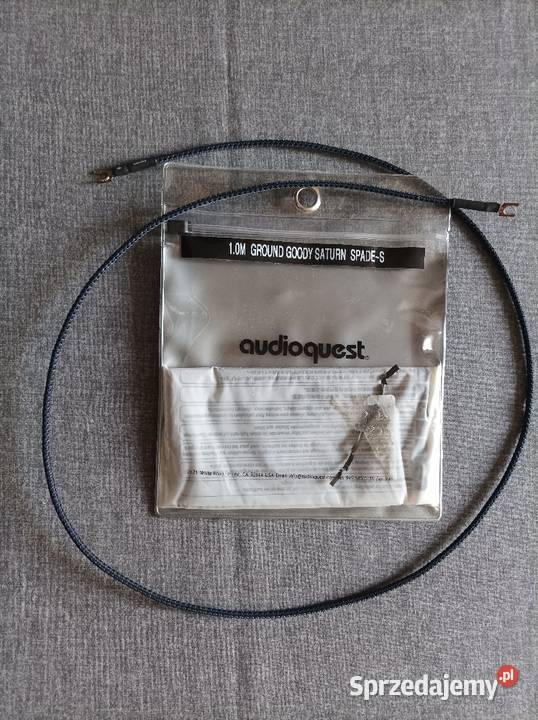 Audioquest 1 metr Ground Goody SATURN SPADE S Węgorzewo sprzedam