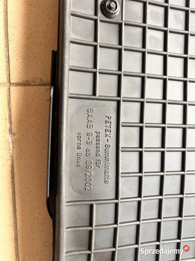 Dywaniki gumowe i materiałowe Saab 93 świętokrzyskie Kielce