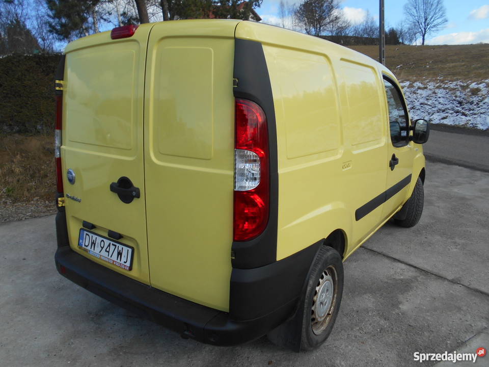 Fiat Doblo 14 Benzyna 170 2007r VAT 1 Salon pierwszy właściciel Fiat Iwkowa