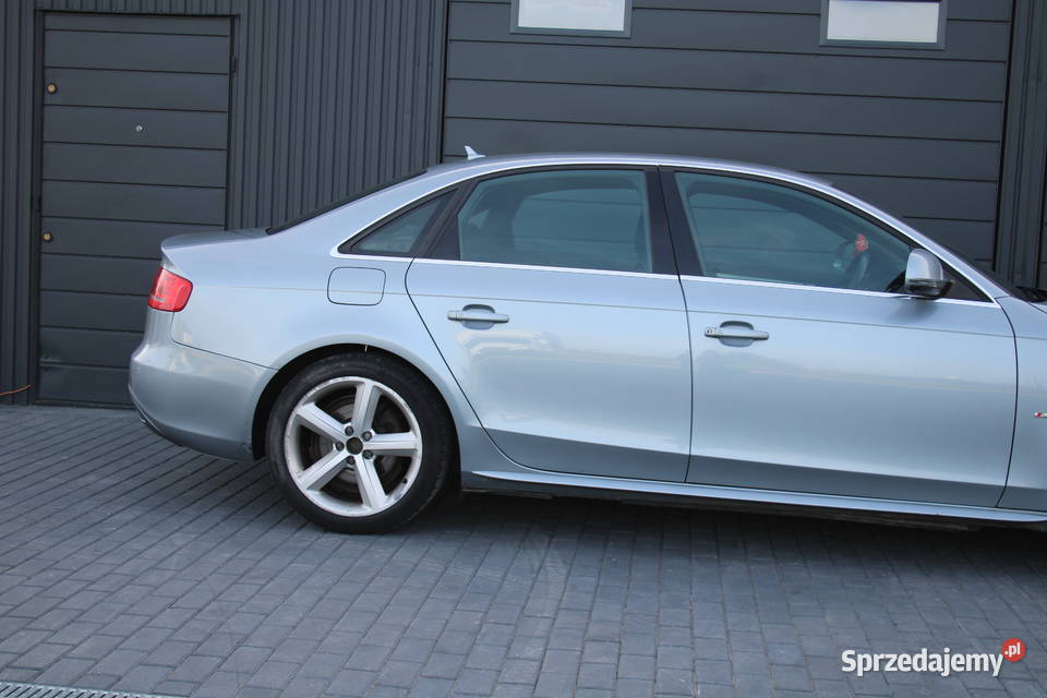 Audi A4 B8 Sedan 2009r 203816mil 20 TDI 2x SLINE 170KM A4 Iława