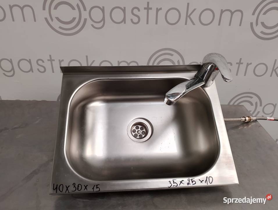 Umywalka nierdzewna 400x295x145 Wrocław sprzedam