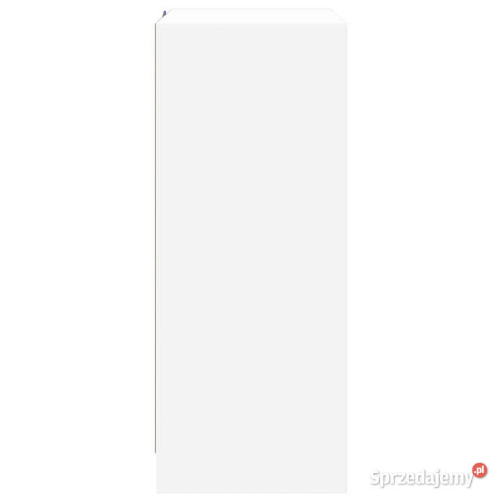 Szafka z LED biała 77x34x85 materiał Warszawa
