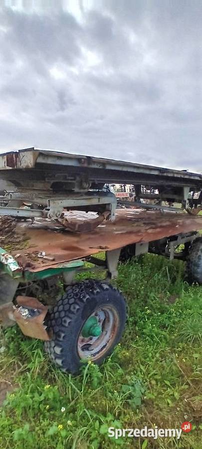 Przyczepa wywrotka thk5 Przyczepy rolnicze wielkopolskie Osówka