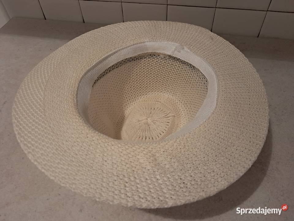 Kapelusz letni kremowy do sprzedania małopolskie Kraków
