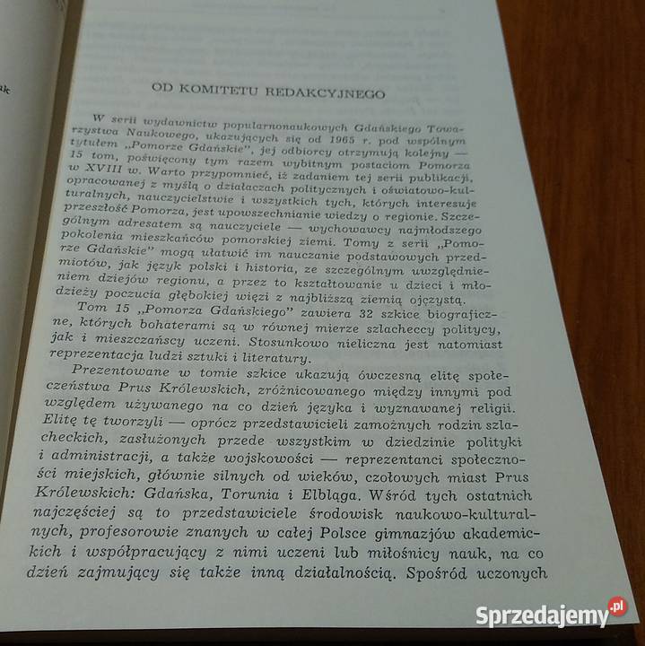 Wybitni Pomorzanie XVIII wieku szkice ISBN 8304015587 Książki naukowe i popularnonaukowe