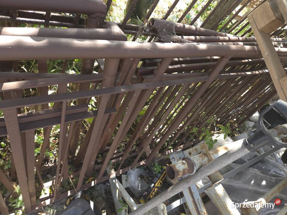 Barierka metalowa na Balkon Ogród 15mb Wąchock