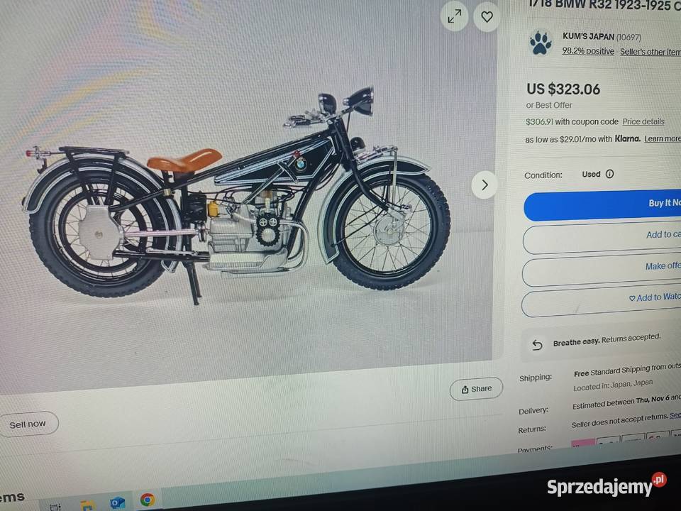 BMW R 32 Bydgoszcz sprzedam