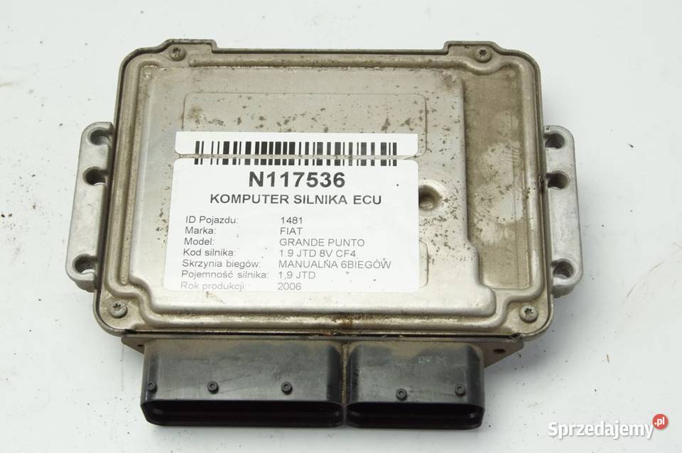 55205937 0281013368 GRANDE PUNTO KOMPUTER kujawsko-pomorskie Lipno
