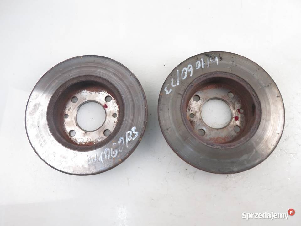 2x TARCZA HAMULCOWA TYŁ RENAULT MEGANE I Tarcze hamulcowe małopolskie