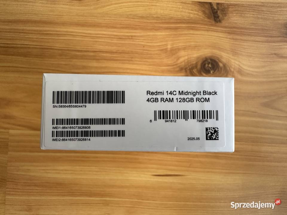 NOwy NOWY Smartfon Xiaomi Redmi 14C 128GB4GB