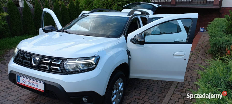 Dacia Duster 10 TCE 100LPG Salon 324 Netto FV23 komputer pokładowy Gdańsk sprzedam