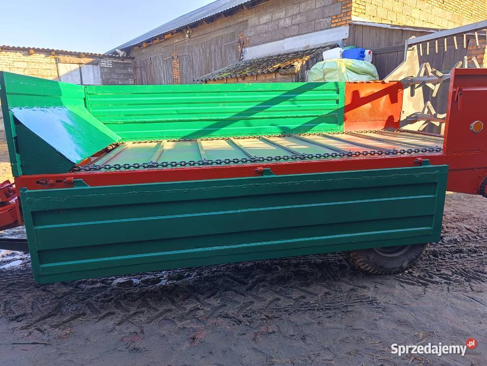 Rozrzutnik obornika warfama 4 5 t Rościszewo