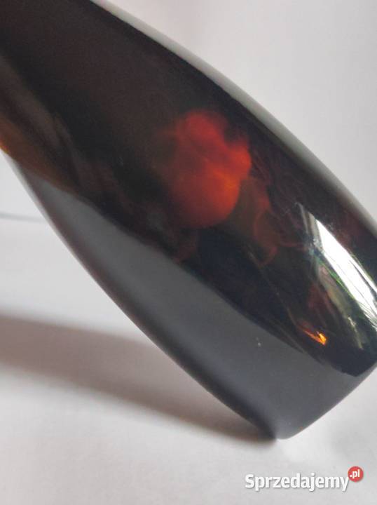 złote rybki wazonik flakon z laki retro vintage Kielce