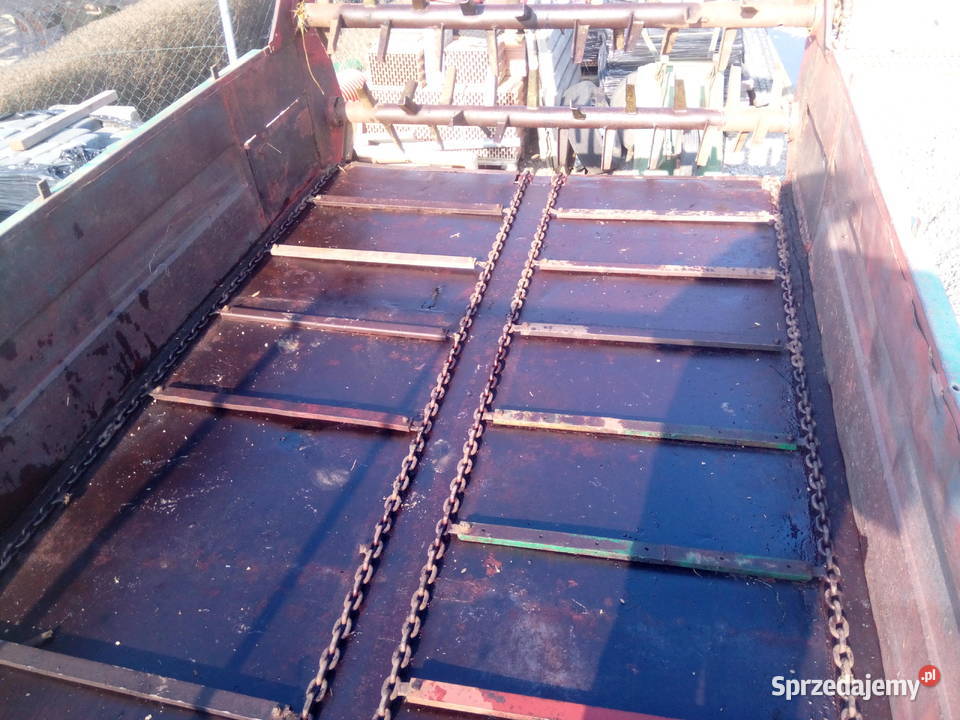 Rozrzutnik obornika tandem 6 ton wafarma Śmigiel