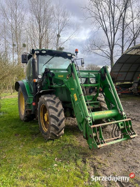 John Deere 6115r 14 r Z Turem JD H 340 moc 115 4